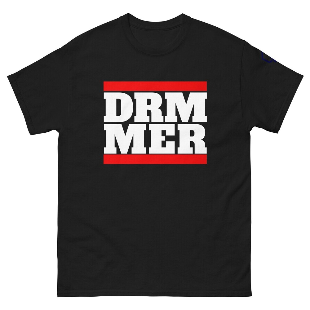 DRMMER T-Shirt, Run DMC Inspired Tee